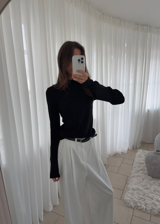 FANNY BLUSE - Sort
