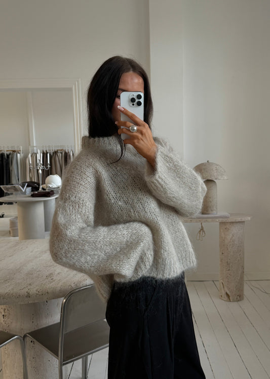 Kaia MOHAIR JUMPER - Beige