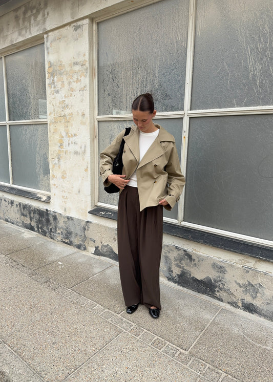 AGNES HABIT BUKSER - Brun