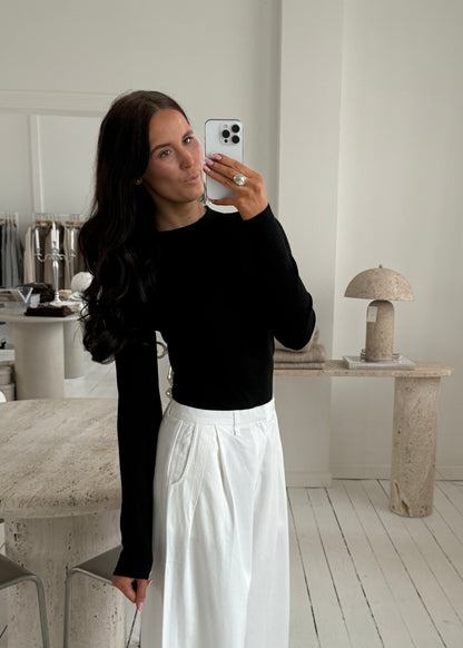 FANNY BLUSE - Sort