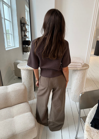 MOLLY SWEATER - Brun