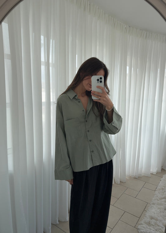 EIRA SKJORTE - Khaki