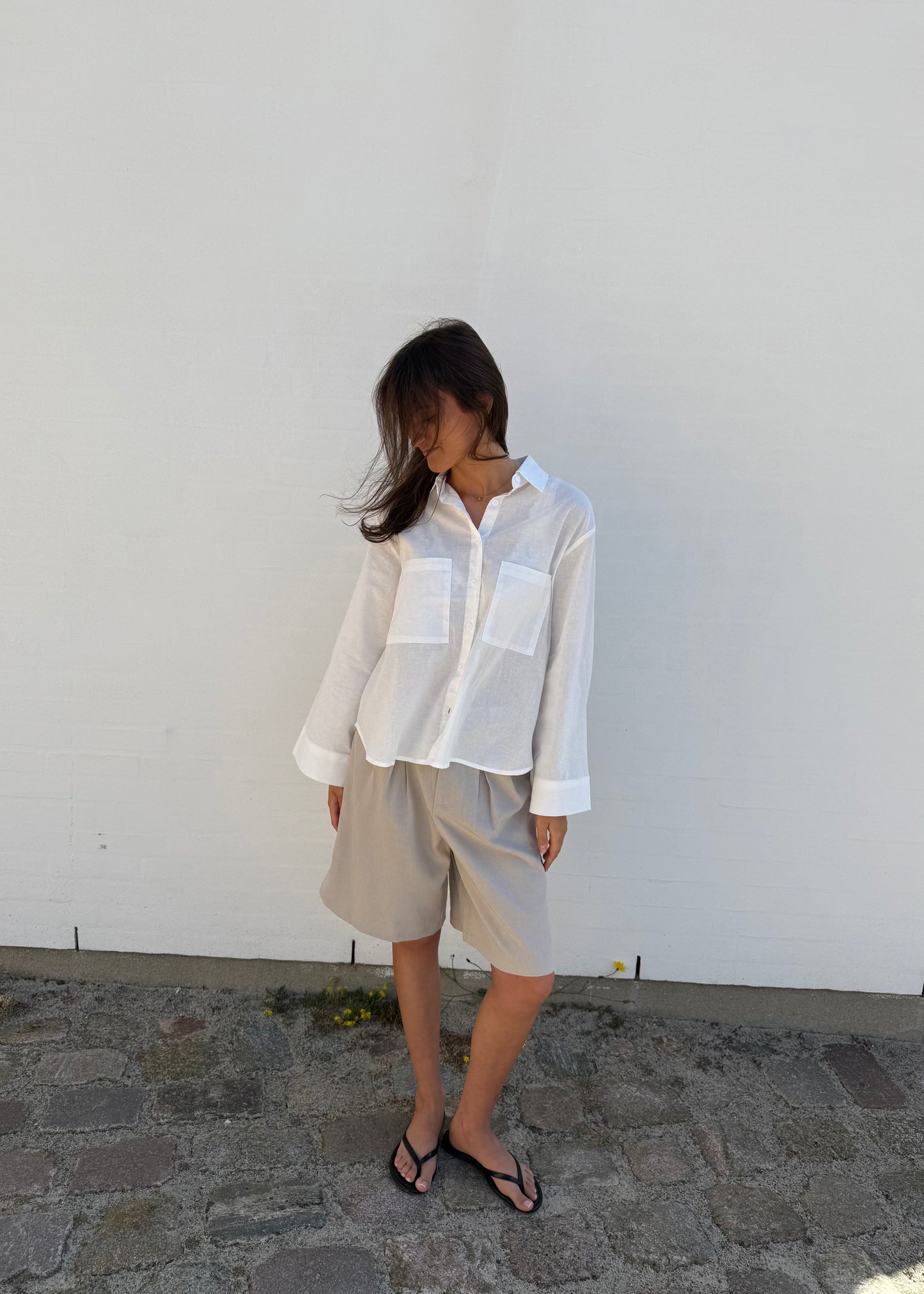 Summer-MAGDA Skjorte - Hvid