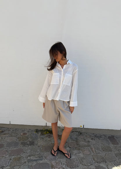 Summer-MAGDA Skjorte - Hvid
