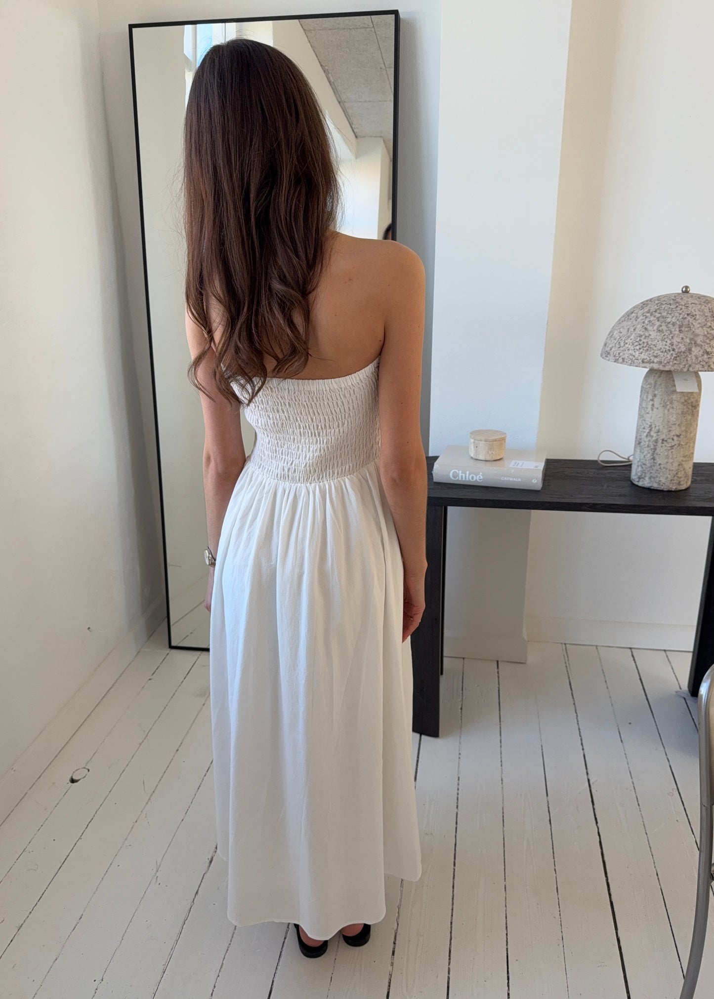 KATJA DRESS - Hvid