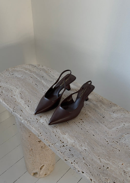 MARIA HEELS - Brun