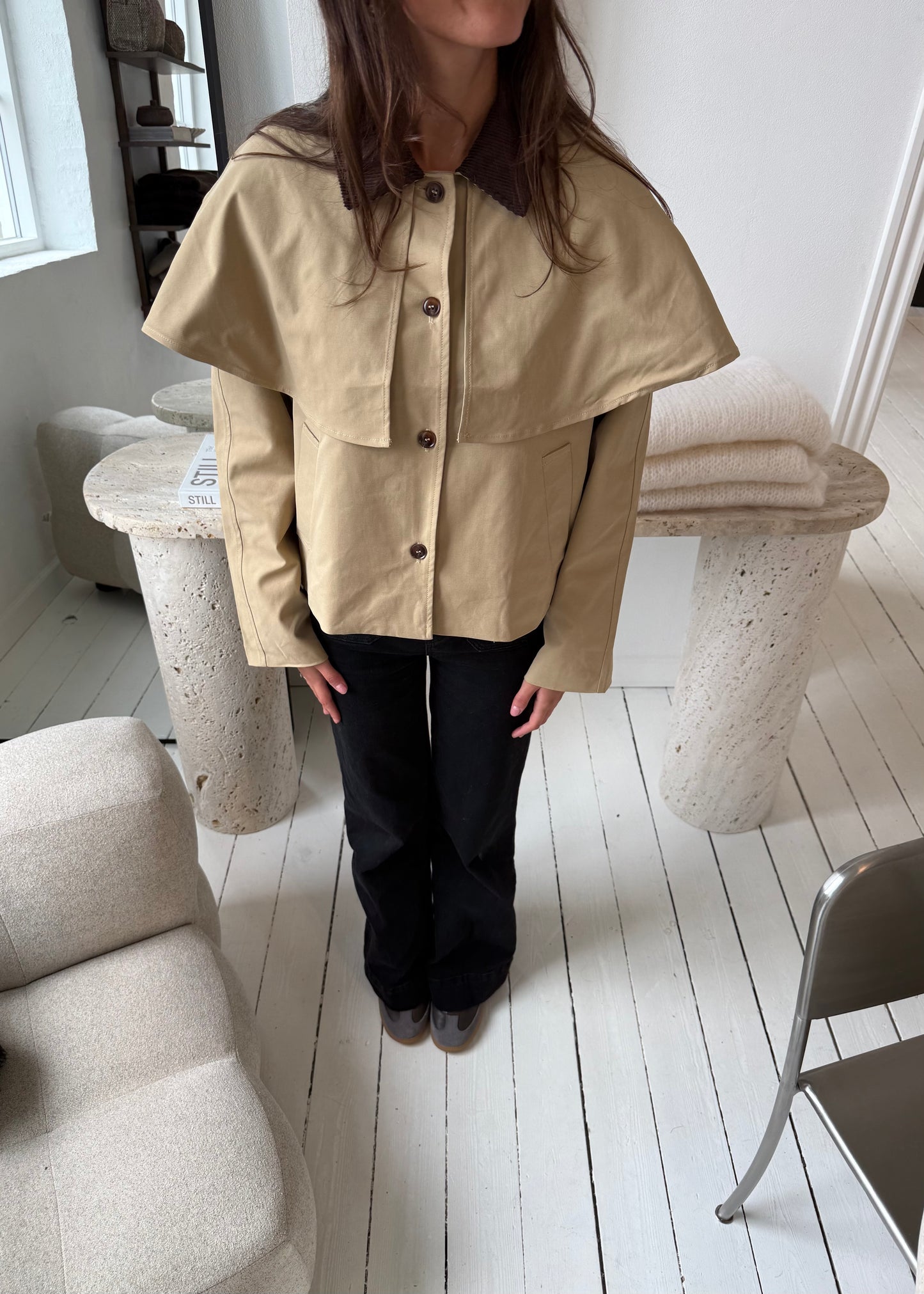 ESTELLE JAKKE - Beige