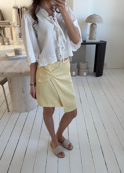 ADEL MINI SKIRT - Gul