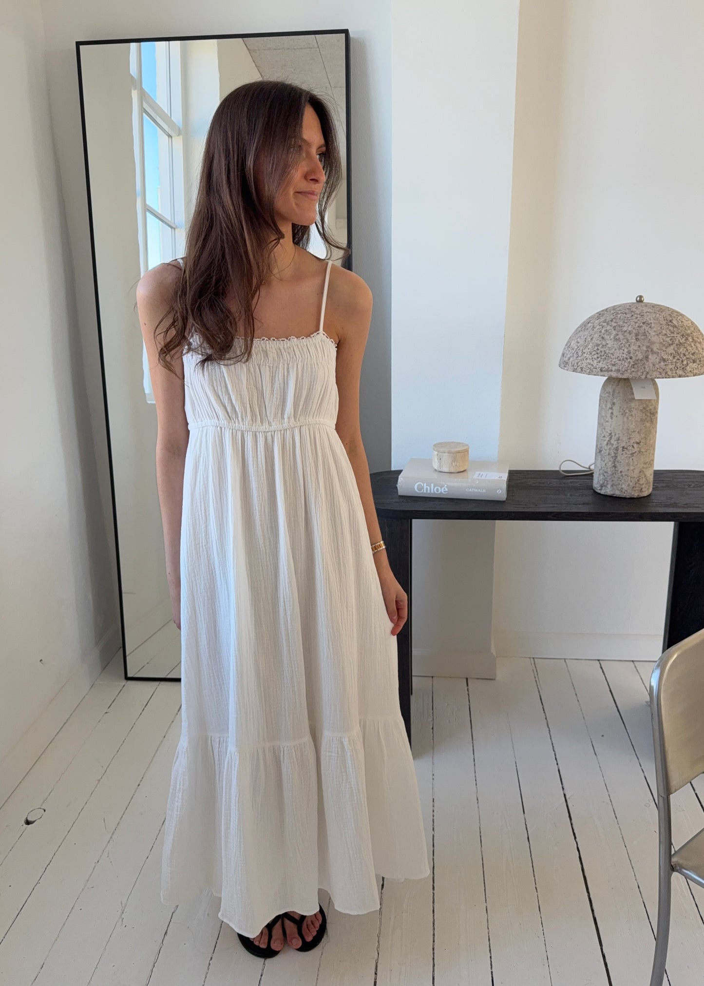 JOSEPHINE DRESS - Hvid