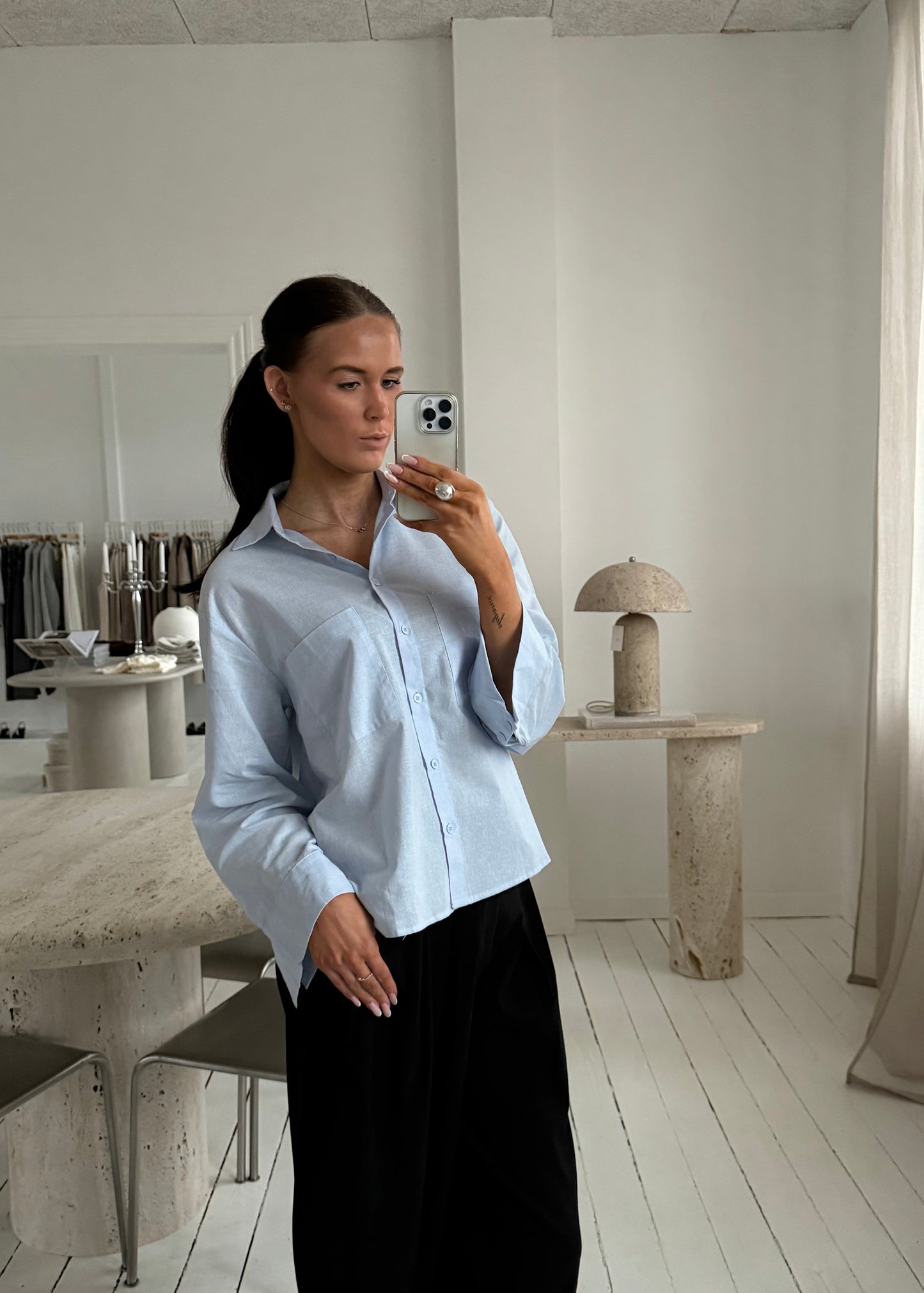 Summer-MAGDA Skjorte - Blå