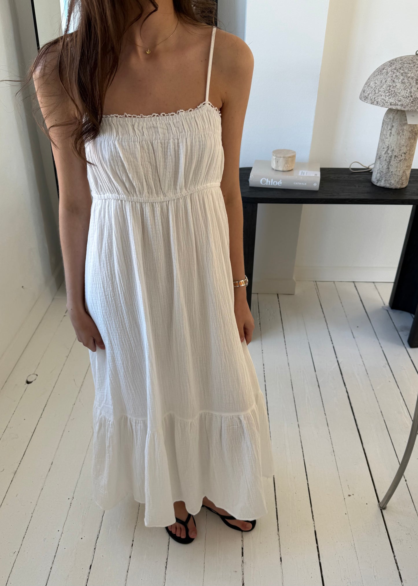 JOSEPHINE DRESS - Hvid