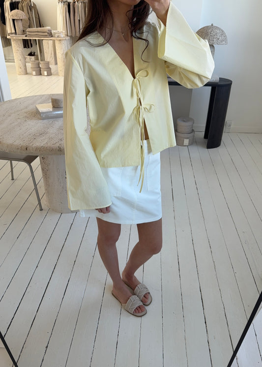 CELINA SKJORTE - Lysegul