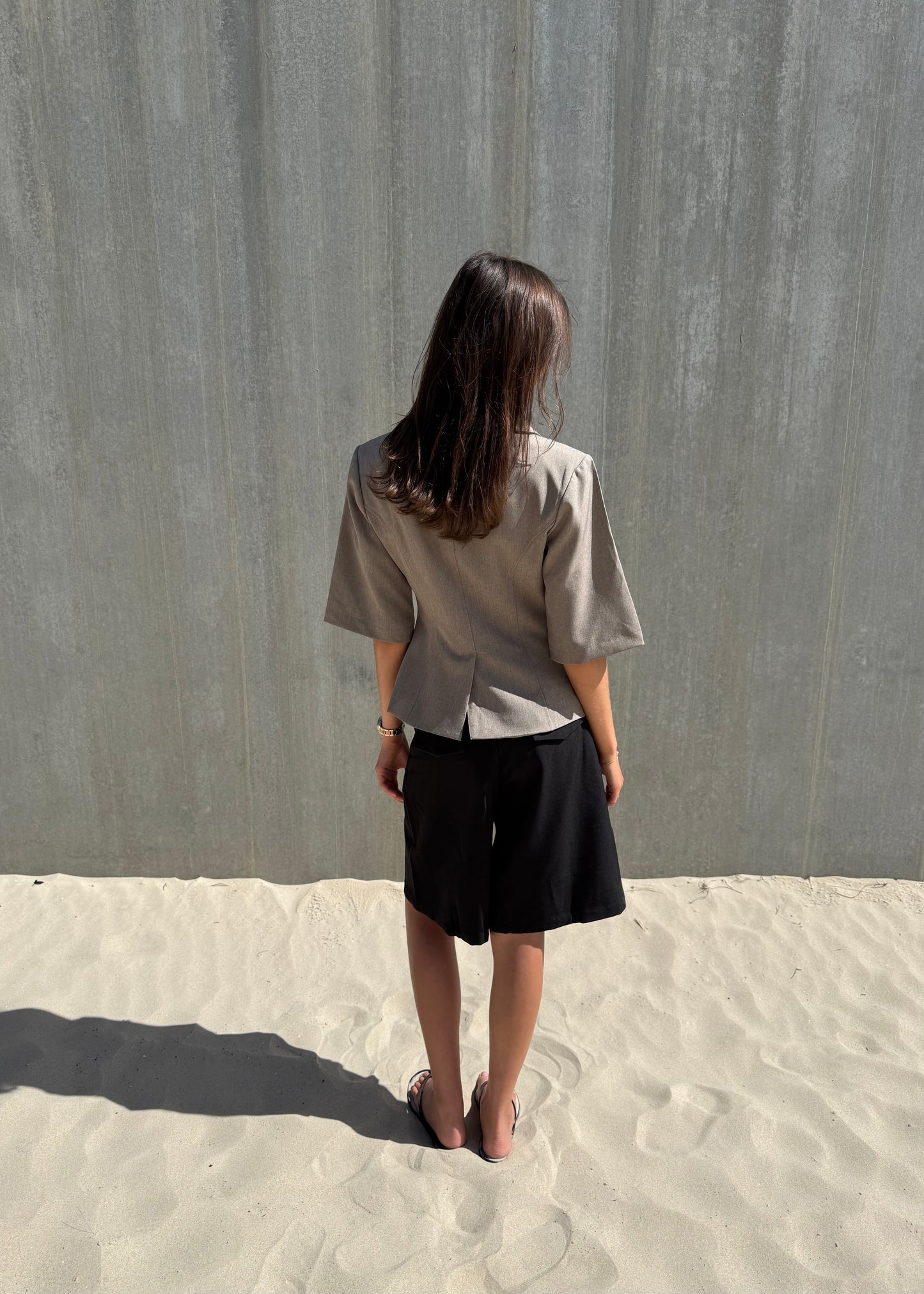 Bermuda-MAGDA Shorts - Sort