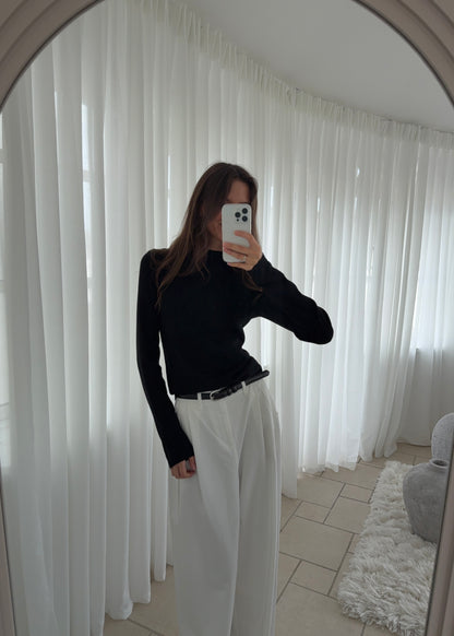 FANNY BLUSE - Sort