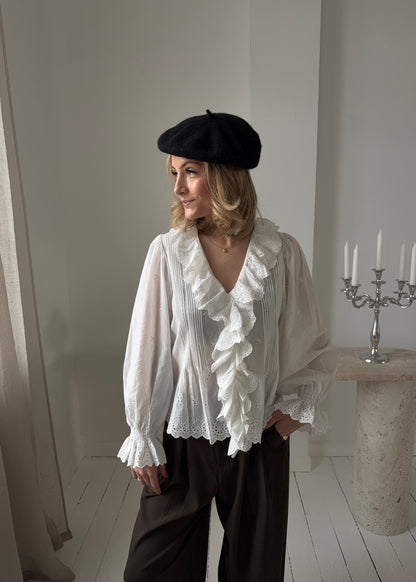 VANESSA SKJORTE - Hvid