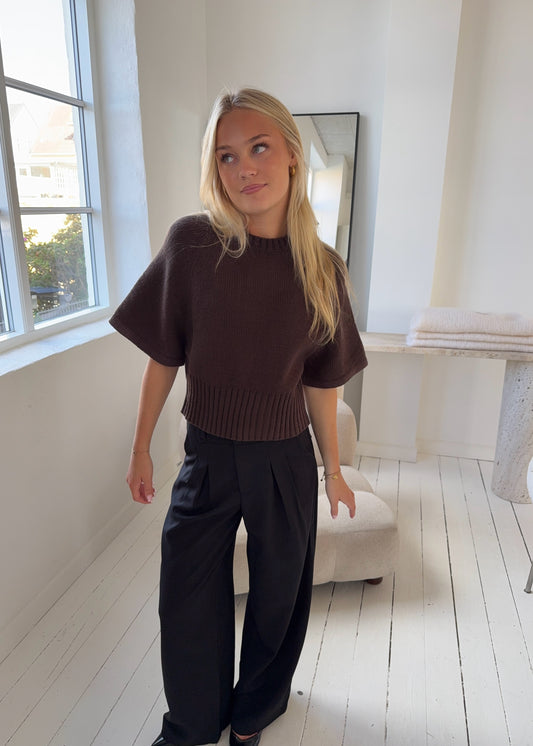 MOLLY SWEATER - Brun
