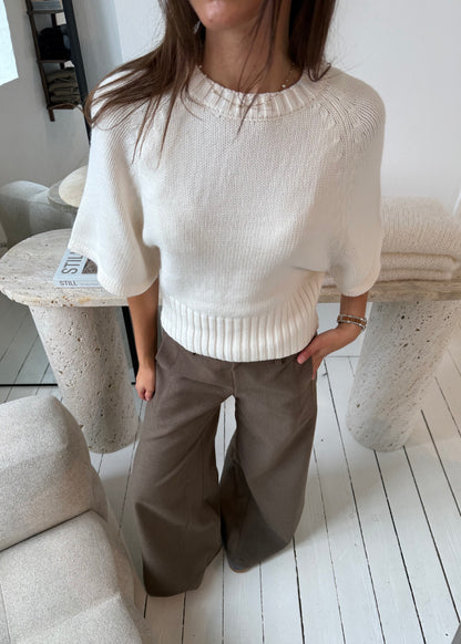 MOLLY SWEATER - Cream