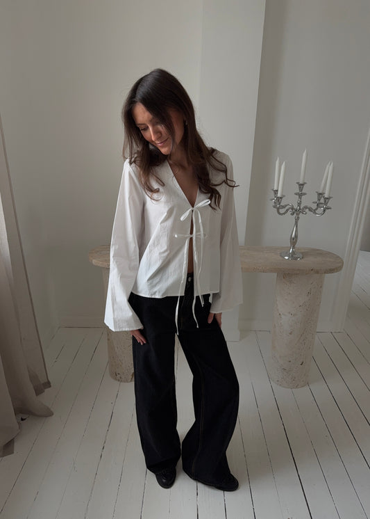 CELINA SKJORTE - Hvid