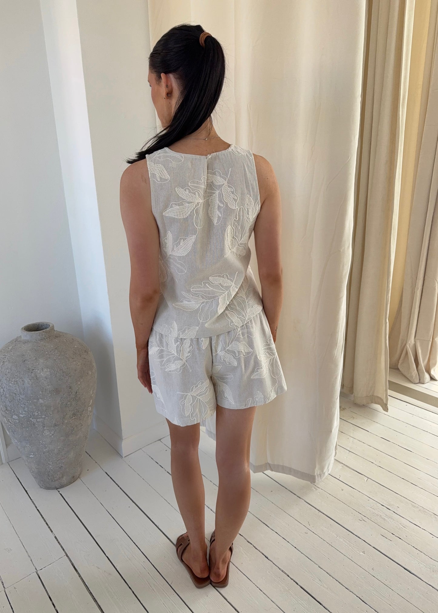 GAIA SHORTS - Beige