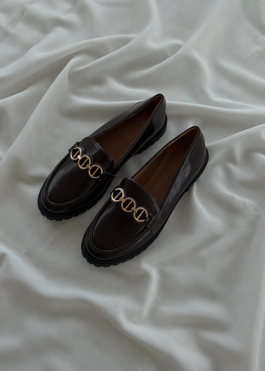 ISABELLA LOAFERS - Brun