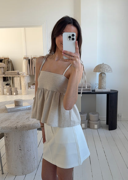 Mira-MAGDA Top - Beige