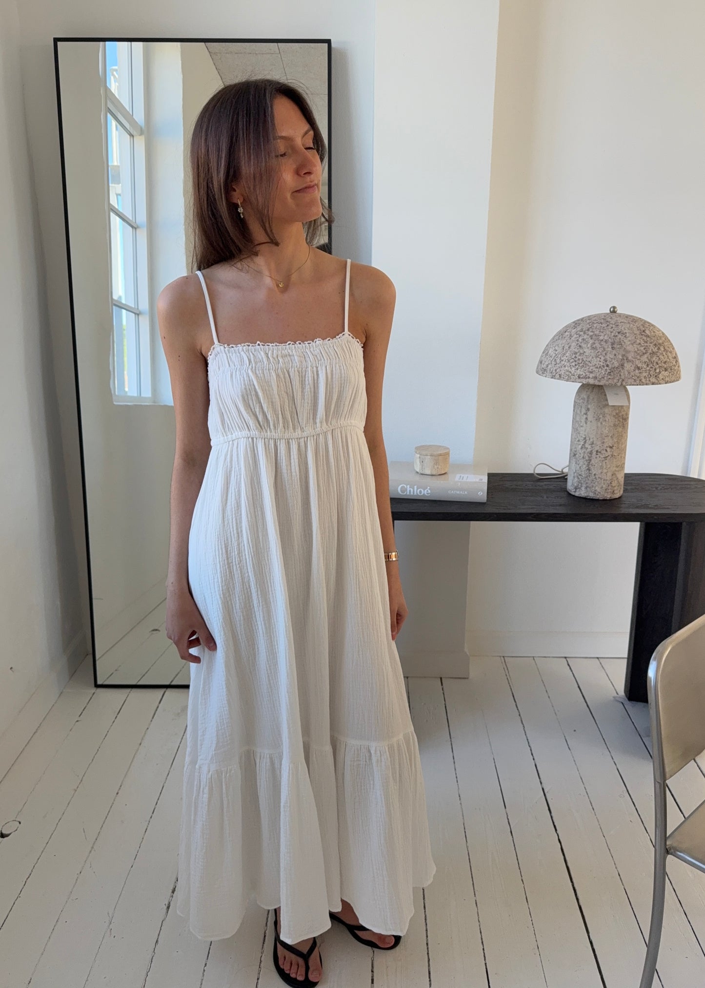 JOSEPHINE DRESS - Hvid