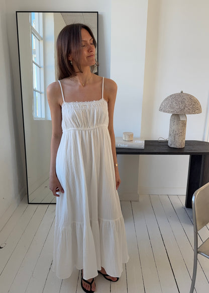 JOSEPHINE DRESS - Hvid