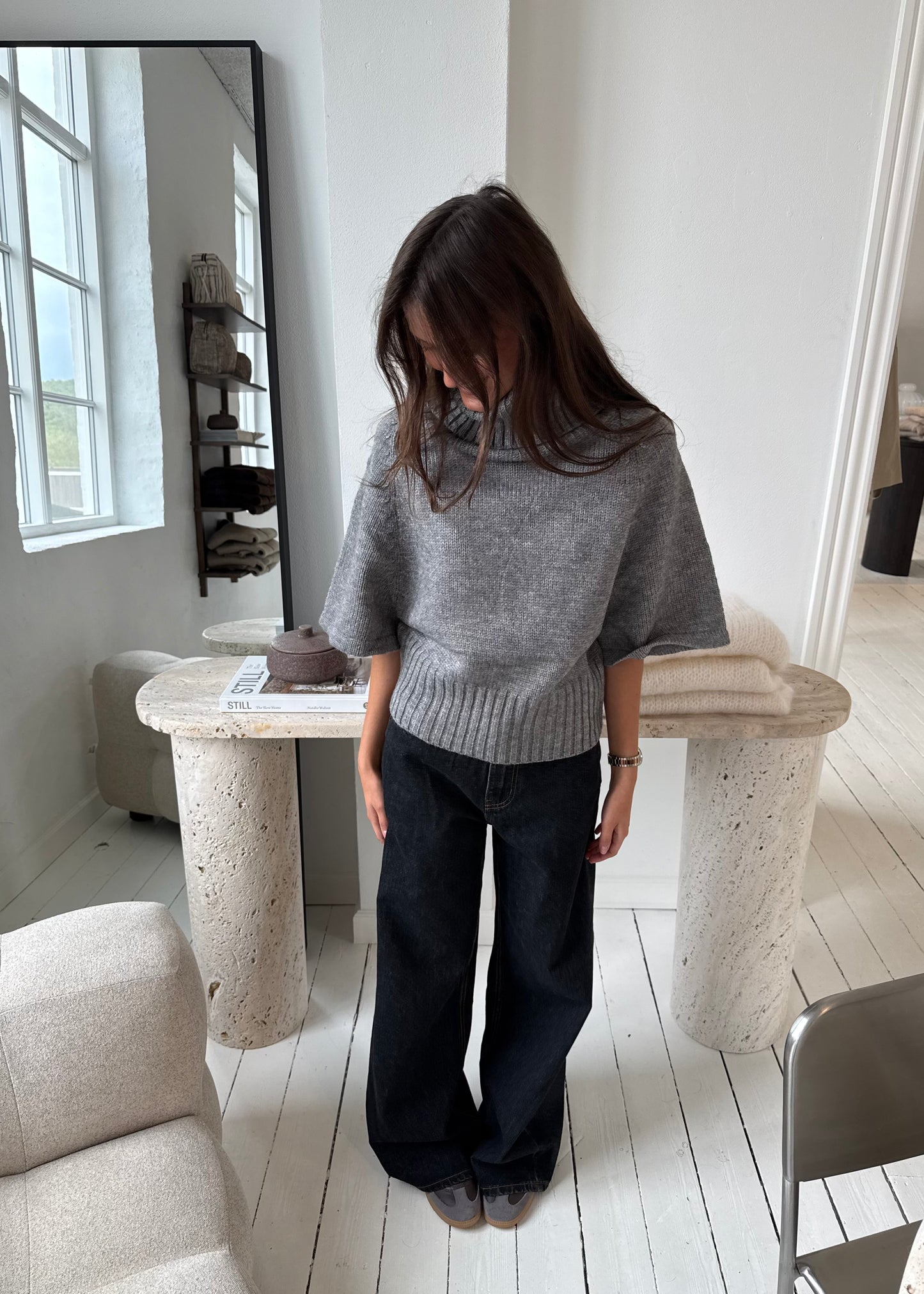 STELLA SWEATER - Grå