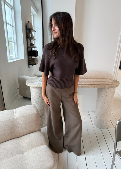 MOLLY SWEATER - Brun