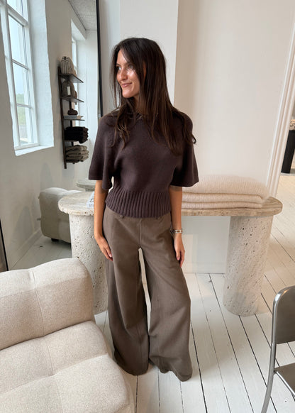 MOLLY SWEATER - Brun