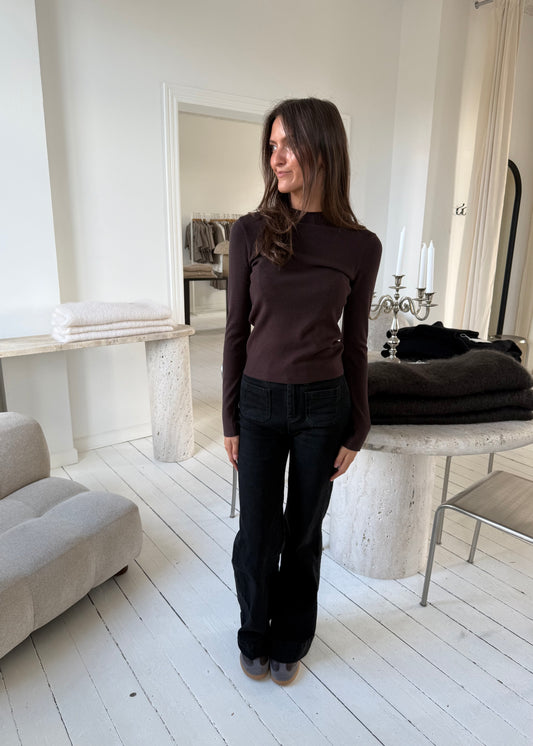FANNY BLUSE - Brun