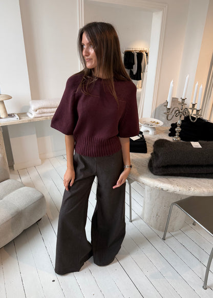 MOLLY SWEATER - Bordeaux