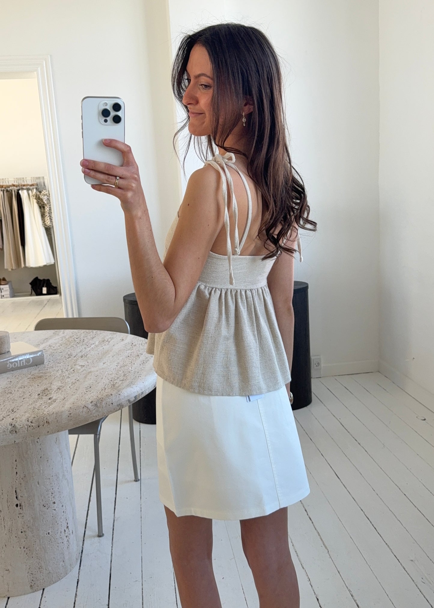Mira-MAGDA Top - Beige