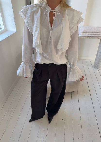 SIENNA SKJORTE - Hvid