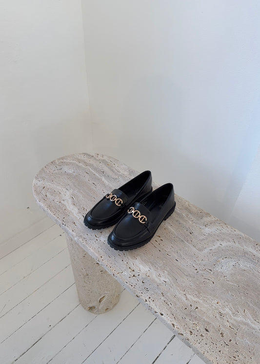 ISABELLA LOAFERS - Sort