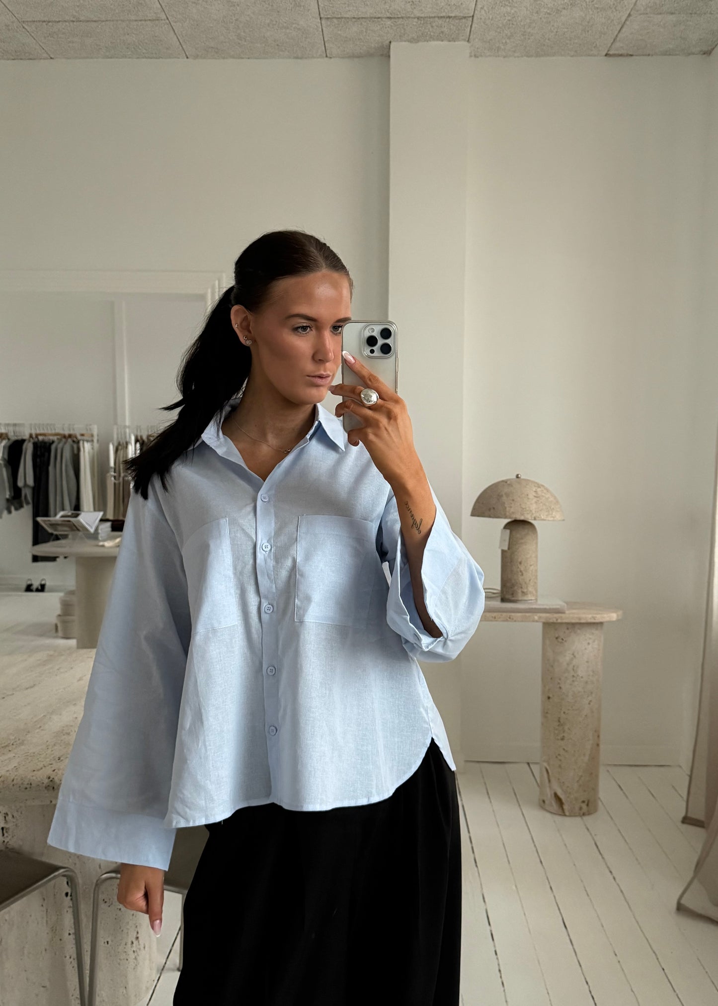 Summer-MAGDA Skjorte - Blå