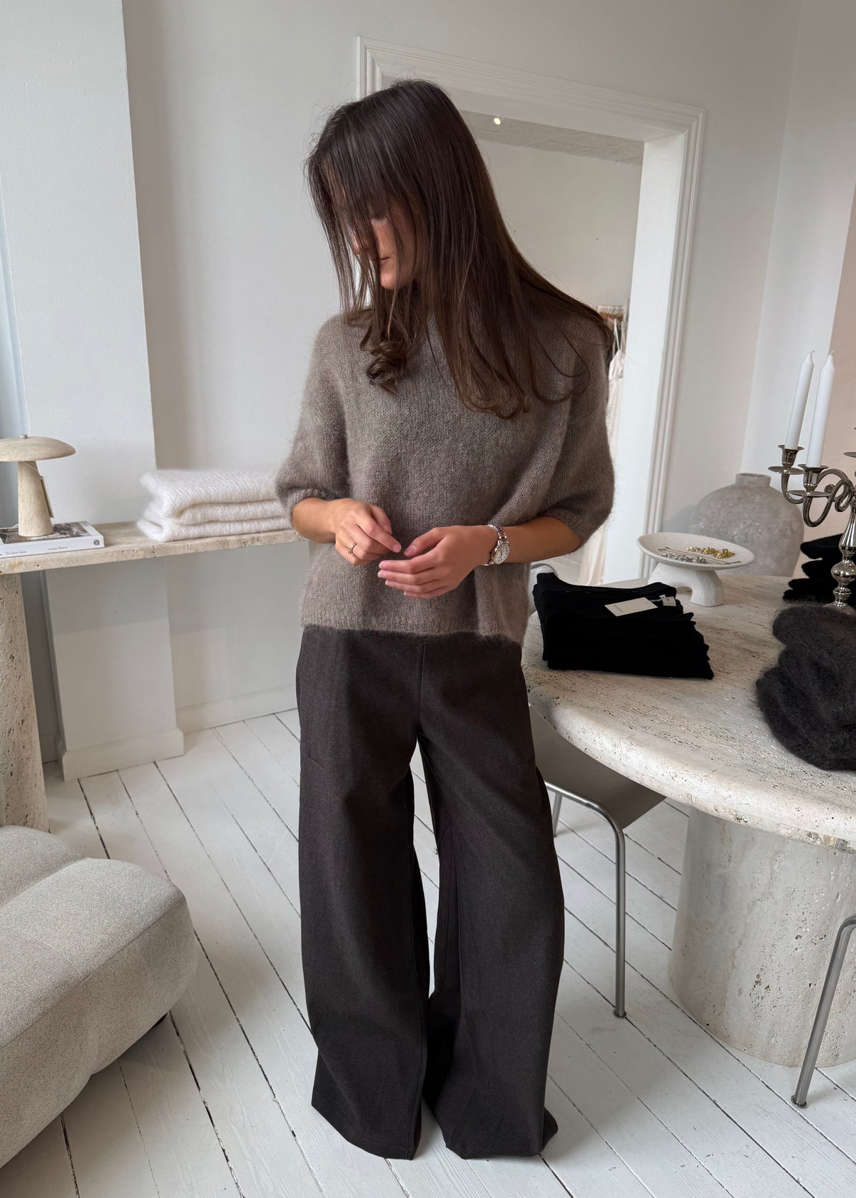 Merle-MAGDA Sweater - Brun