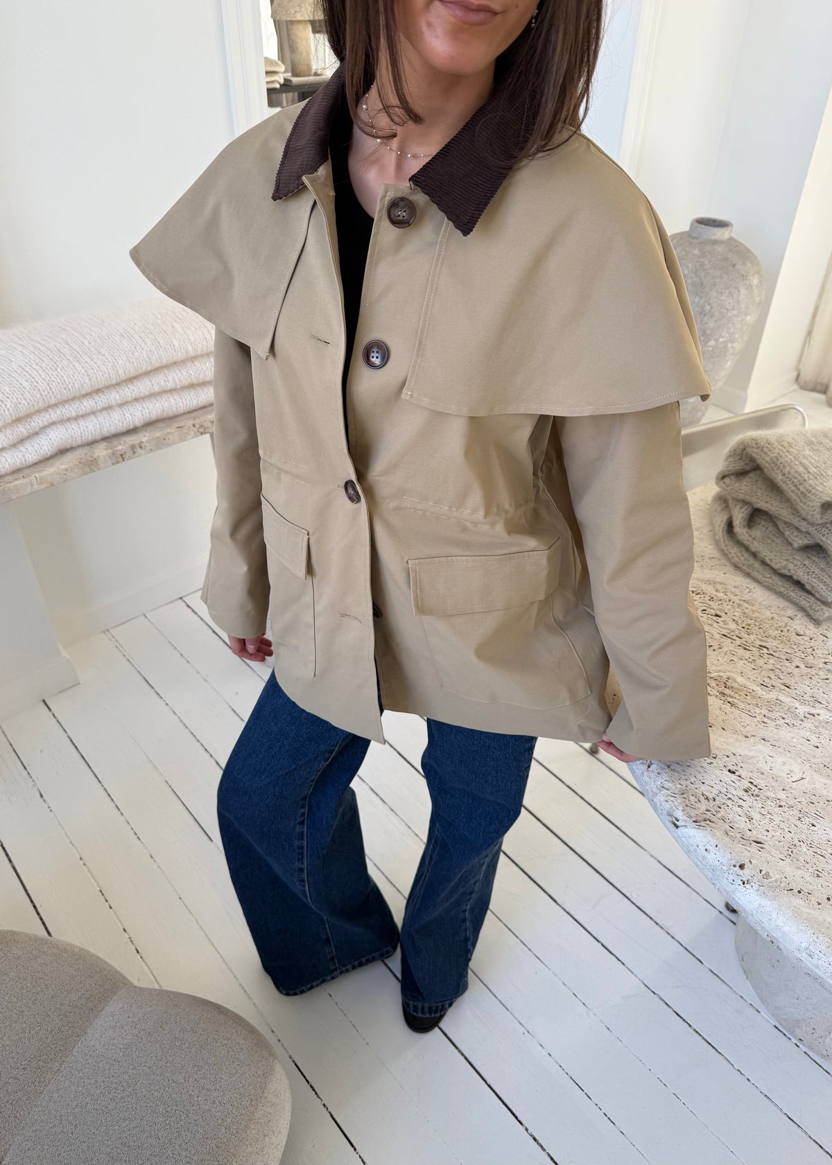 VIOLETTE JAKKE - Beige