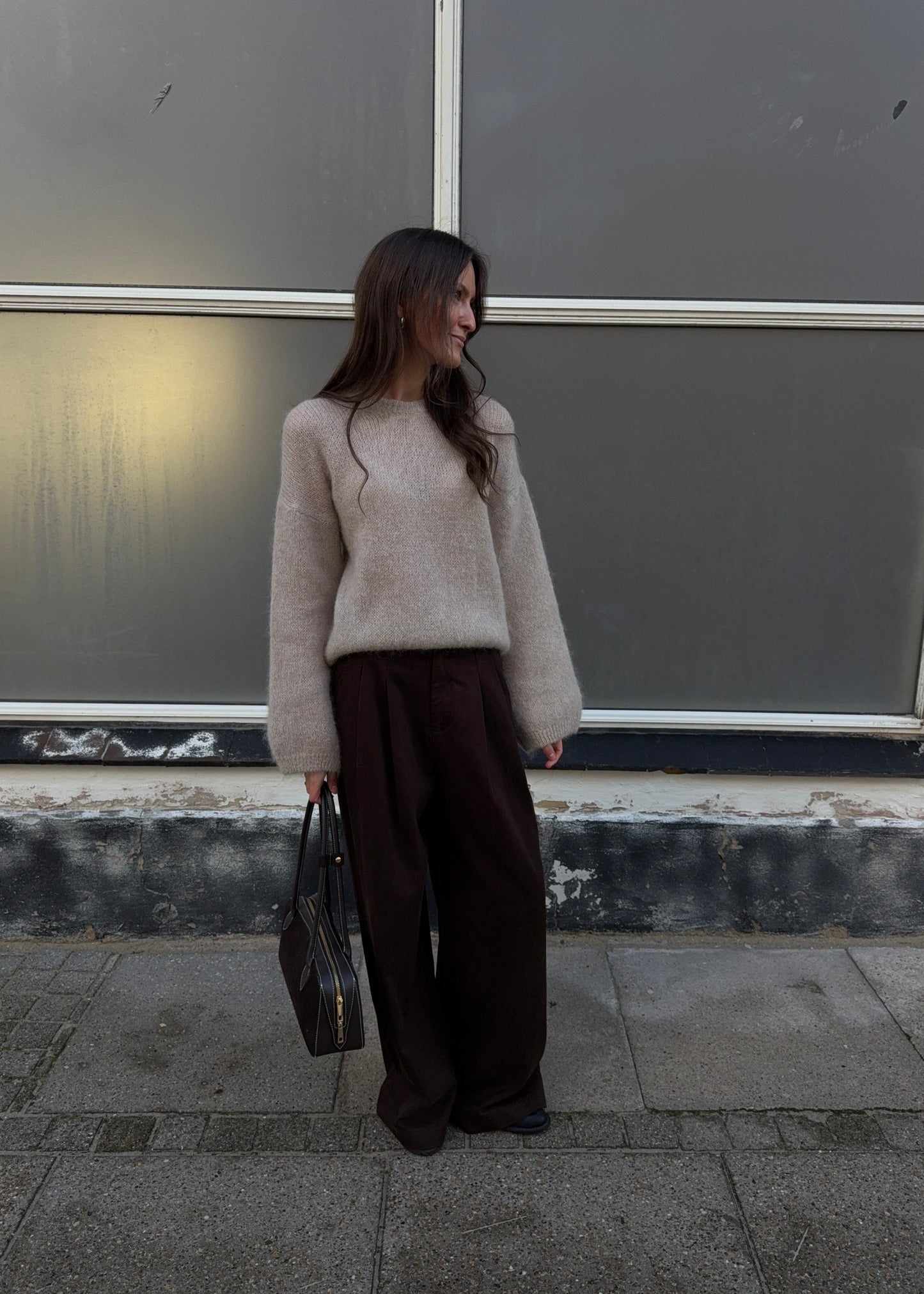 Flora-MAGDA Sweater - Beige