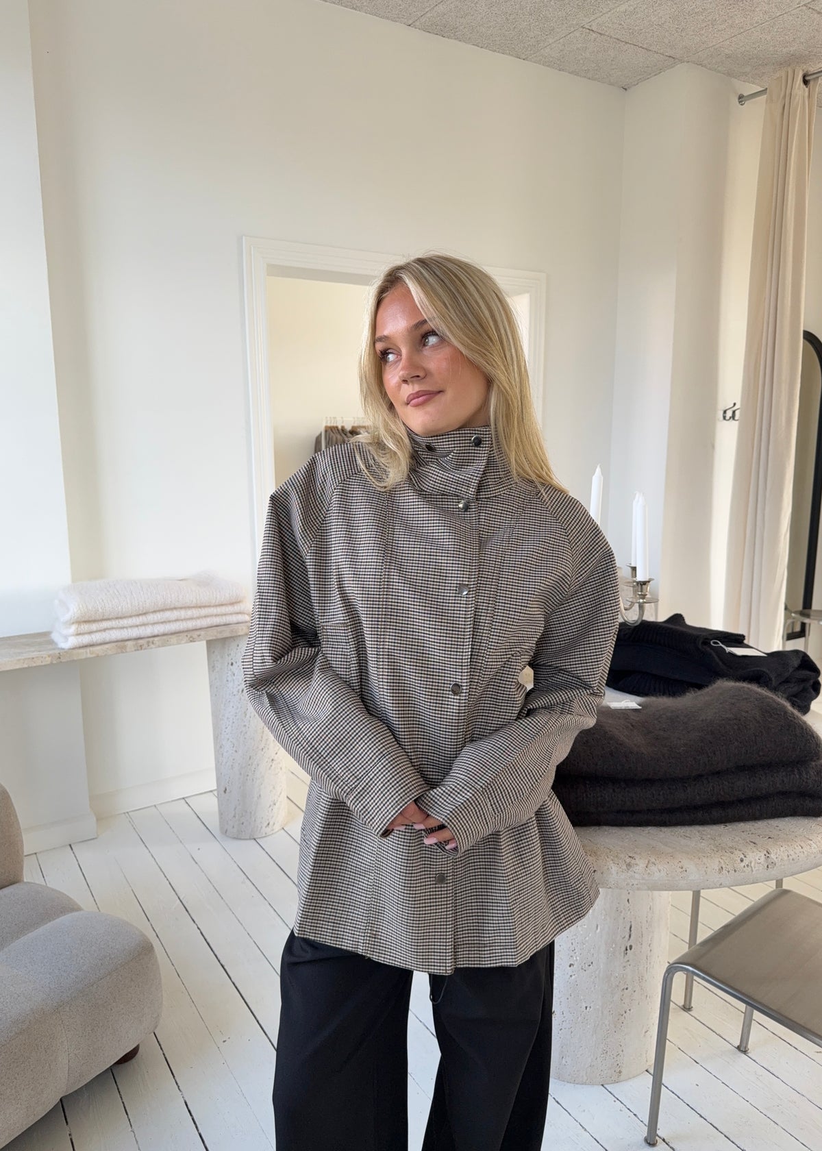 COLETTE JAKKE - Brun