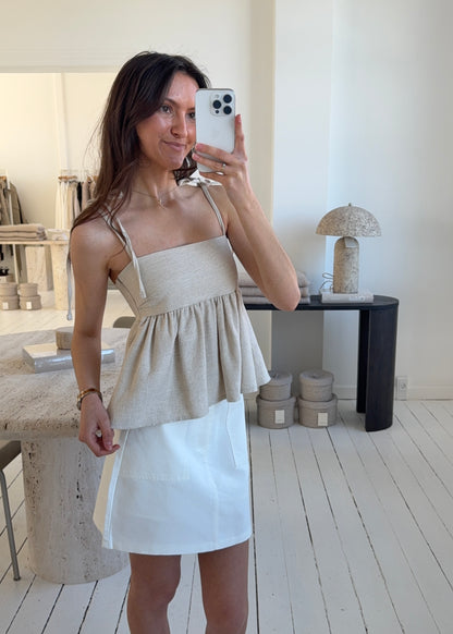 Mira-MAGDA Top - Beige