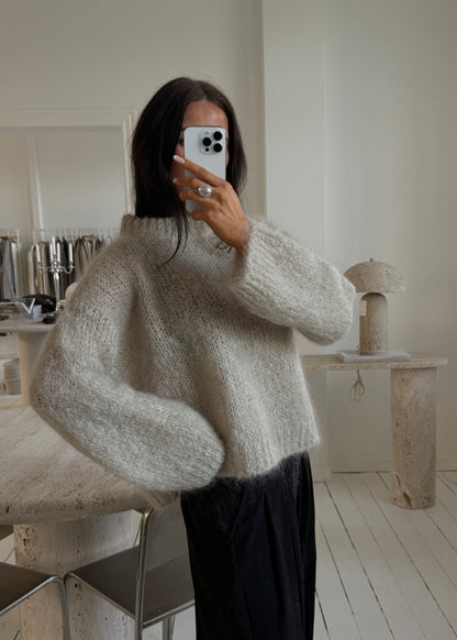 Kaia MOHAIR JUMPER - Beige
