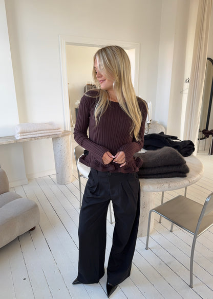 ROMY BLUSE - Brun