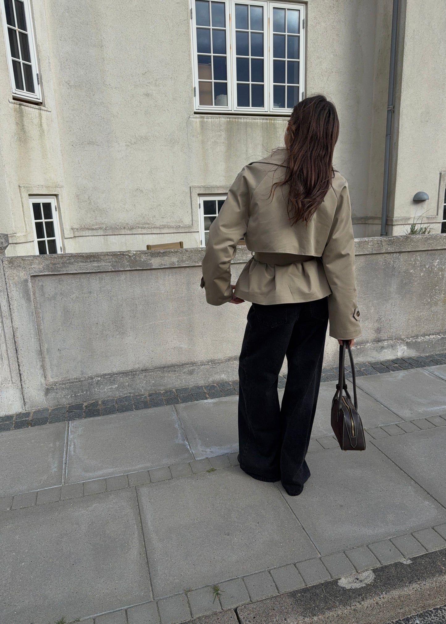 Short-MAGDA Trenchcoat - Beige