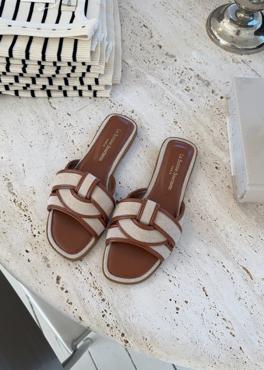 ELVA SANDALER - Camel