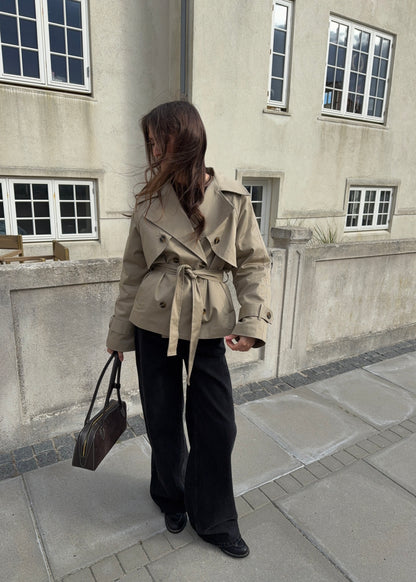 Short-MAGDA Trenchcoat - Beige