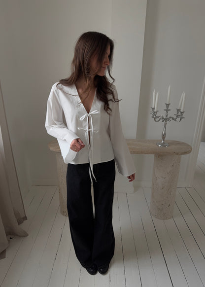 CELINA SKJORTE - Hvid