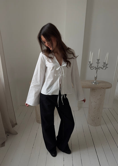 CELINA SKJORTE - Hvid