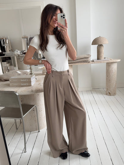 AGNES HABIT BUKSER - Beige