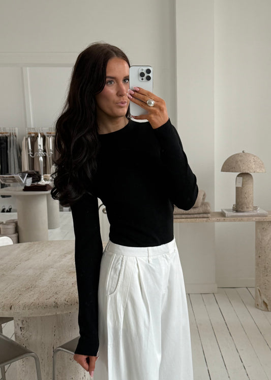 FANNY BLUSE - Sort